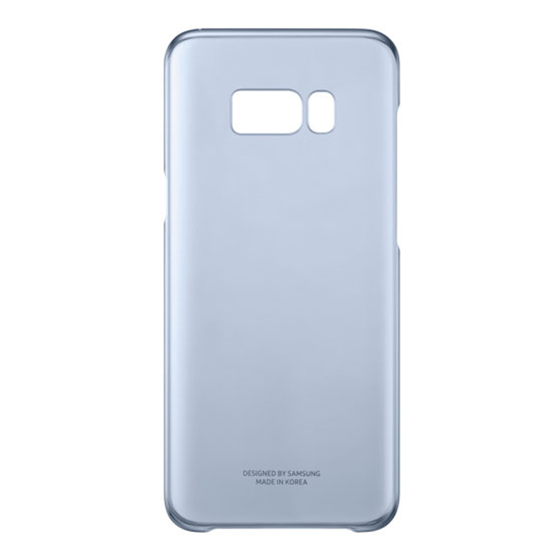 

Чехол для Samsung Galaxy S8+ G955F оригинальный Clear Cover EF-QG955CLEG прозрачно-голубой