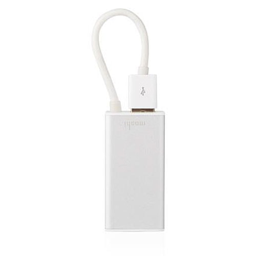 

Переходник USB 3.0 - Ethernet Moshi серебристый