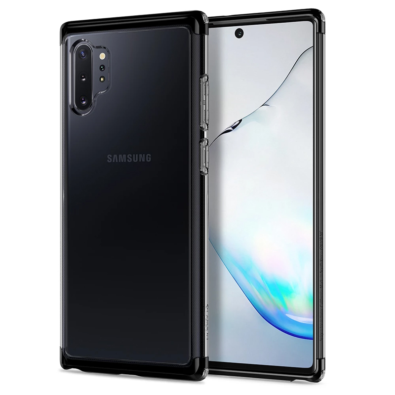 

Чехол для Samsung Galaxy Note 10+ гибридный Spigen SGP Neo Hybrid NC прозрачно-черный