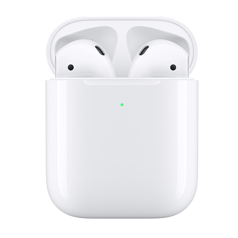 

Наушники беспроводные Bluetooth Apple AirPods 2 вкладыши с микрофоном MRXJ2RU-A