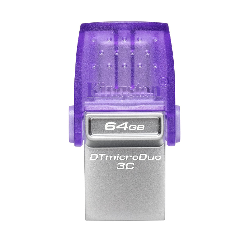 

Флешка Kingston DataTraveler microDuo 3С 64Gb два разъема Type-C и USB 3.2