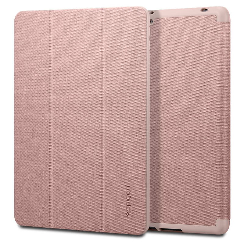 ЧехолдляiPad10.2,10.22020книжкаSpigenUrbanFitрозовый