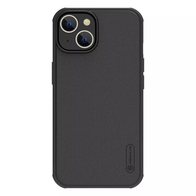 Чехол для Apple iPhone 13, 14 гибридный Nillkin Super Frosted Shield Pro MagSafe черный