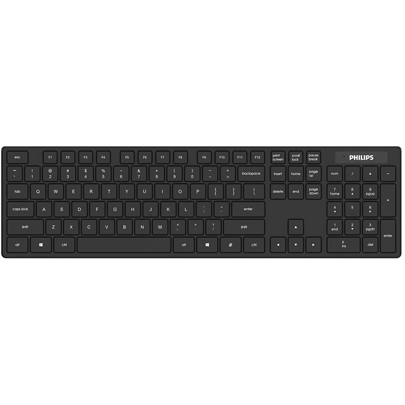Клавиатура беспроводная Philips SPK6103 (русские буквы) черная