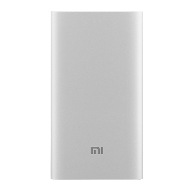 

Внешний аккумулятор Xiaomi Mi 2i PLM09ZM 10000мАч (2хUSB, ток 2.4А, быстрая зарядка QC 2.0) серебристый