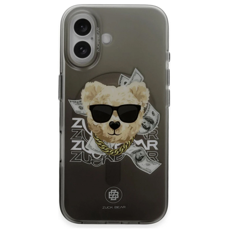 Чехол для iPhone 16 гибридный Zuck Bear Harold