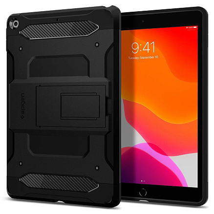 Чехол для iPad 10.2, 10.2 2020 гибридный для экстремальной защиты Spigen SGP Tough Armor Tech черный