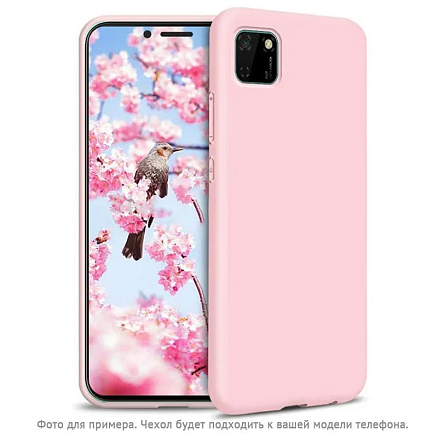 Чехол для Huawei P30 силиконовый CASE Matte розовый
