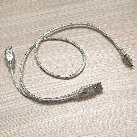 Кабель USB 2.0 - MiniUSB для подключения внешних жестких дисков 1,5 м