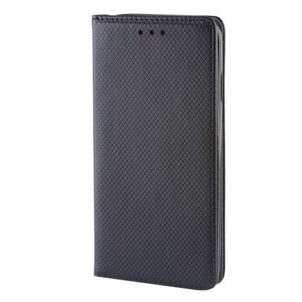 Чехол для Huawei Y6 II Compact кожаный - книжка GreenGo Smart Magnet черный