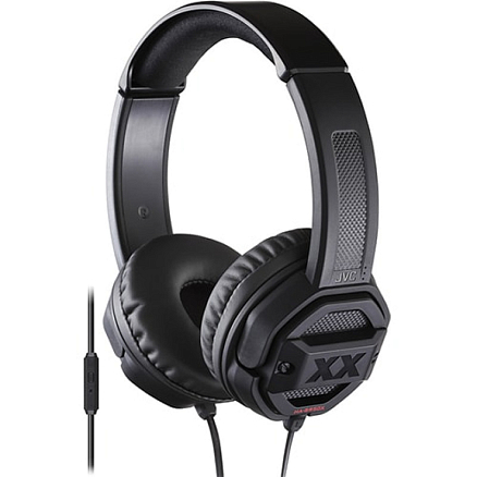 Наушники JVC HA-SR50X-E накладные с микрофоном черные