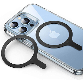 Наклейка на телефон для магнитного держателя MagSafe ESR черная 2 шт.