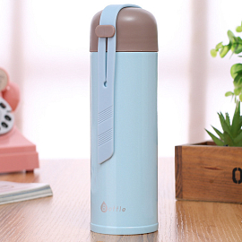 Термос (термобутылка) Breda Skinny 340 мл голубой