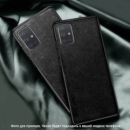 Чехол для Samsung Galaxy A71 гибридный Rzants Velvet черный