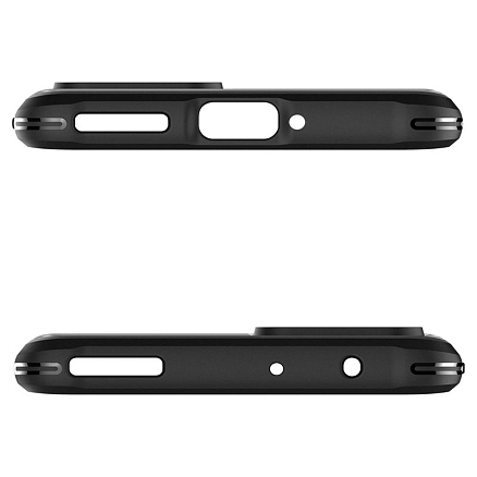 Чехол для Xiaomi 12 Pro гелевый Spigen SGP Rugged Armor черный