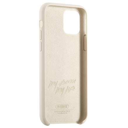 Чехол для iPhone 12 Mini силиконовый Remax Kellen белый