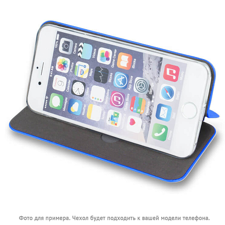 Чехол для Samsung Galaxy A32 4G кожаный - книжка GreenGo Smart Diva синий