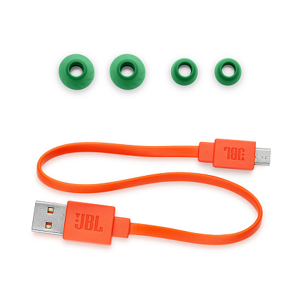 Наушники беспроводные Bluetooth JBL Live 200BT вакуумные с микрофоном и пультом зеленые