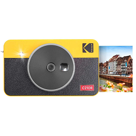 Фотоаппарат мгновенной печати Kodak Mini Shot 2 C210R желтый