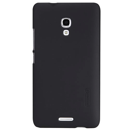 Чехол для Huawei Ascend Mate 2 пластиковый тонкий Nillkin Super Frosted черный