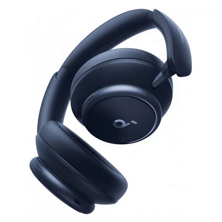 Наушники беспроводные Anker SoundCore Space Q45 полноразмерные с микрофоном и активным шумоподавлением синие
