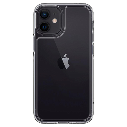 Чехол для iPhone 12 Mini гибридный Spigen Quartz Hybrid прозрачный