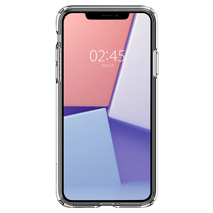 Чехол для iPhone 11 гелевый ультратонкий Spigen SGP Liquid Crystal прозрачный
