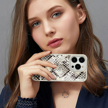 Чехол для iPhone 16 Pro Max гибридный Santa Barbara Polo & Racquet Club Sagar бежевый