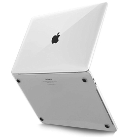 Чехол для Apple MacBook Pro 13 A1708, Touch Bar A1706, A1989, 2020 A2289, 2020 A2251, A2338 пластиковый Tech-Protect SmartShell прозрачный