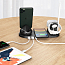 Беспроводная зарядка 7-в-1 для двух телефонов, Apple Watch, AirPods и Apple Pencil 10W c двумя USB портами SeenDa WS15 черная