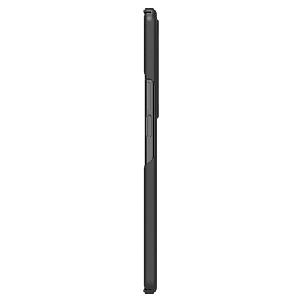 Чехол для Samsung Galaxy Z Fold 3 пластиковый ультратонкий Spigen Air Skin черный