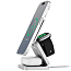 Беспроводная зарядка 3-в-1 MagSafe для iPhone, AppleWatch и AirPods 25W uBear Balance титановая