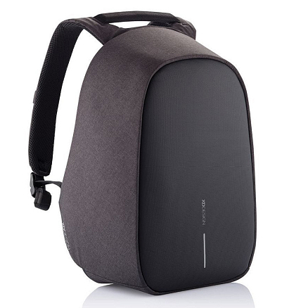 Рюкзак XD Design Bobby Hero Regular с отделением для ноутбука до 15,6 дюйма и USB портом антивор черный