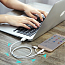 Кабель USB - MicroUSB, MiniUSB, Type-C 1 м 2A Ugreen US185 белый