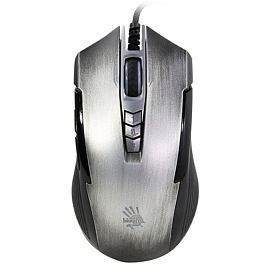 Мышь оптическая A4Tech Bloody P93s с подсветкой 8 кнопок 8000 dpi игровая Bullet серая