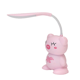 Лампа светодиодная мини настольная беспроводная SM YW1702 Свинка