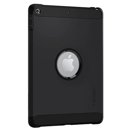 Чехол для iPad 2018, 2017 гибридный для экстремальной защиты Spigen SGP Tough Armor черный