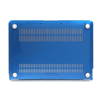 Чехол для Apple MacBook Pro 15 A1286 пластиковый матовый Enkay Translucent Shell синий