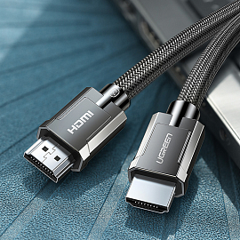 Кабель HDMI - HDMI (папа - папа) длина 2 м версия 2.1 8K 60Hz 4K 120Hz Ugreen HD135
