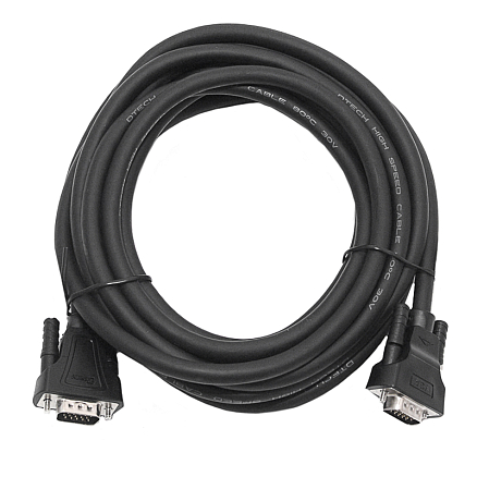 Кабель VGA - VGA (папа-папа) длина 5 м Dtech DT-6952