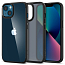 Чехол для iPhone 13 гибридный Spigen Ultra Hybrid матовый прозрачно-черный