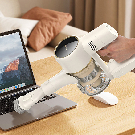 Вертикальный пылесос Dreame R10 беспроводной белый