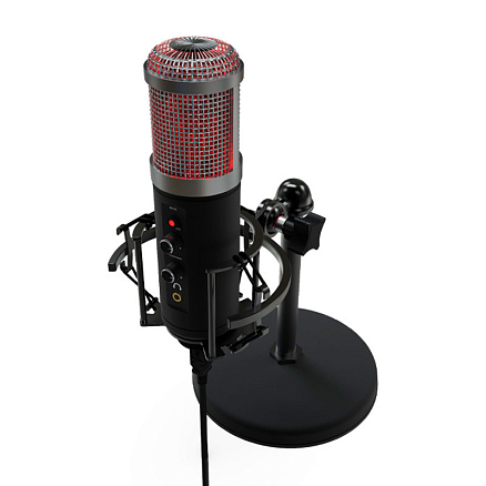 Микрофон для стрима Ritmix RDM-260 черный