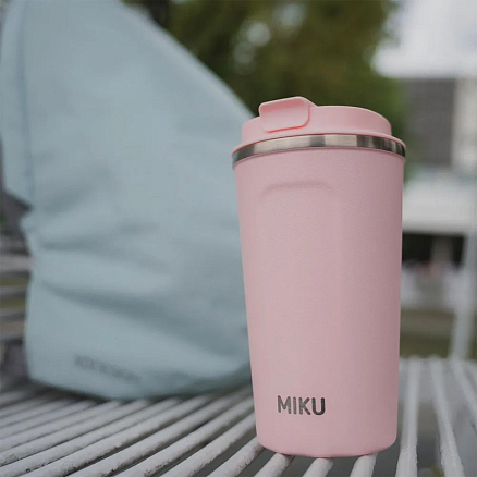 Термокружка Miku TH-MG-510 510 мл розовая