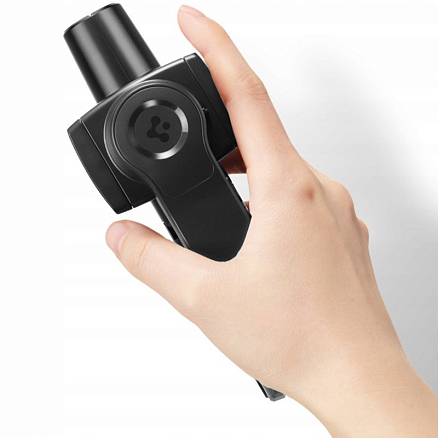 Монопод-стабилизатор Bluetooth 1-осевой с кнопкой и треногой Spigen S610W черный