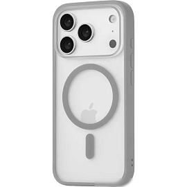 Чехол для телефона uBear Cloud Mag Case для iPhone 17 Pro (серый)