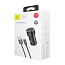 Зарядное устройство автомобильное с двумя USB входами 3.4A и Lightning кабелем Baseus Small Screw (быстрая зарядка QC 3.0) черное