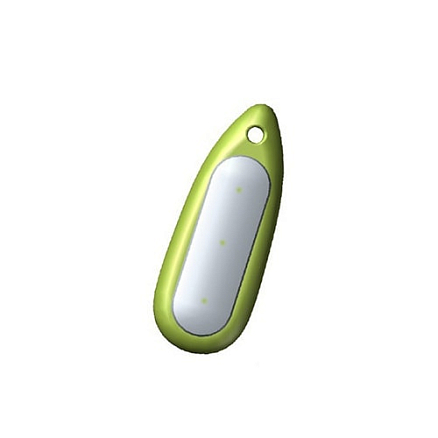 Чехол кулон для Xiaomi Mi Band силиконовый салатовый