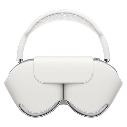 Наушники беспроводные Apple AirPods Max полноразмерные с микрофоном и активным шумоподавлением серебристые