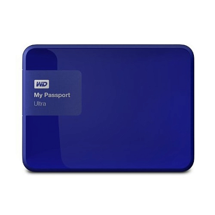 Внешний жесткий диск Western Digital My Passport Ultra New 2TB USB 3.0 Blue